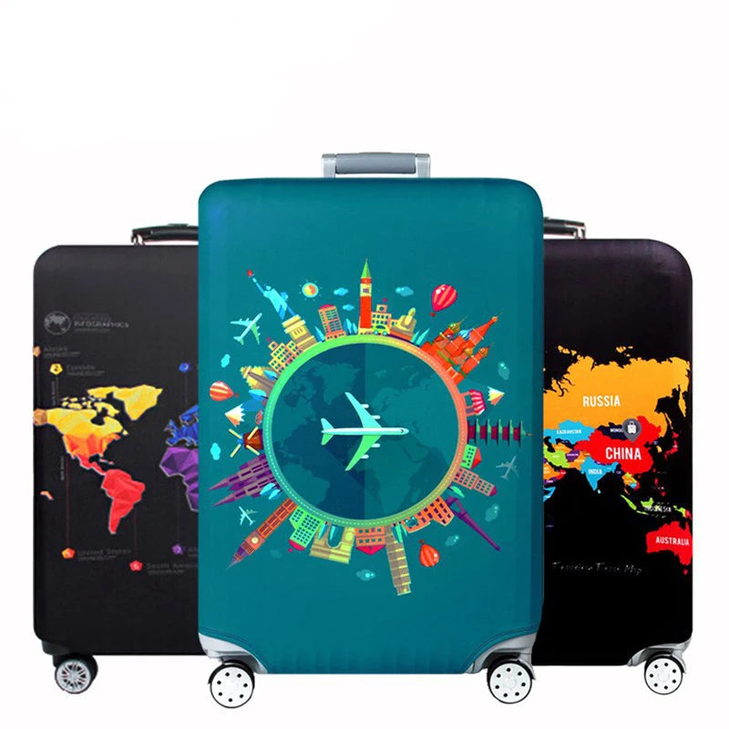 Luggage Protective Cover - Treva's Designs