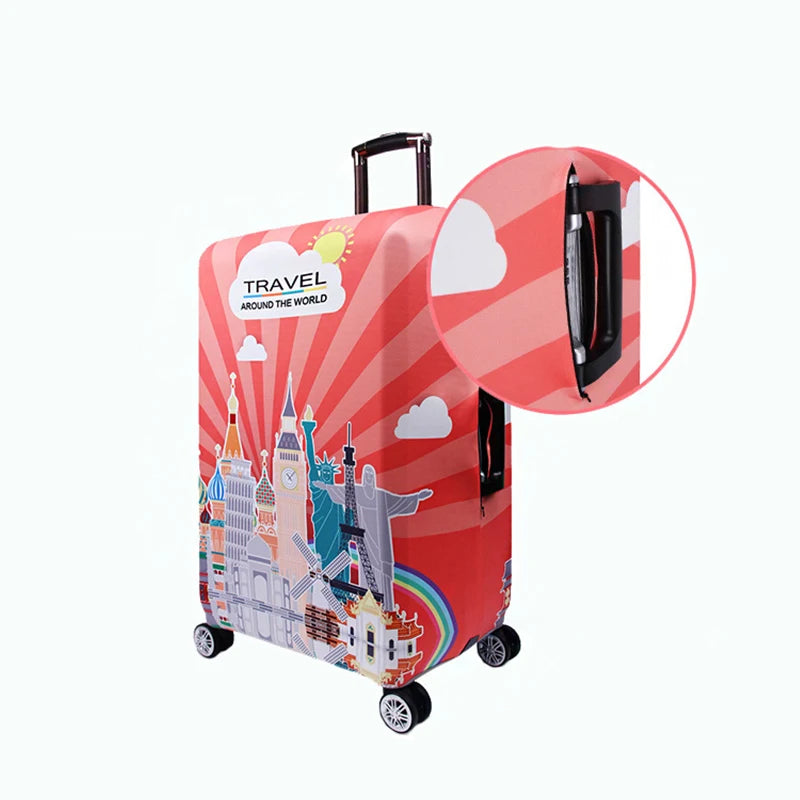 Luggage Protective Cover - Treva's Designs