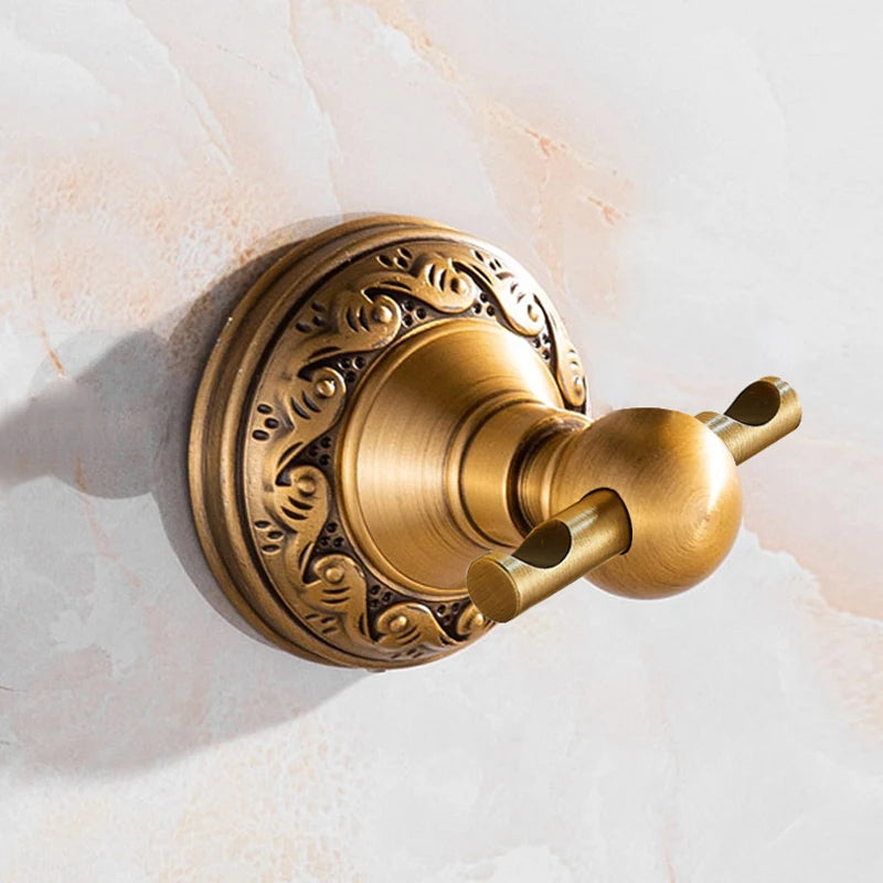 Antique Brass Aluminium Bathroom Accessories - Treva's Designs