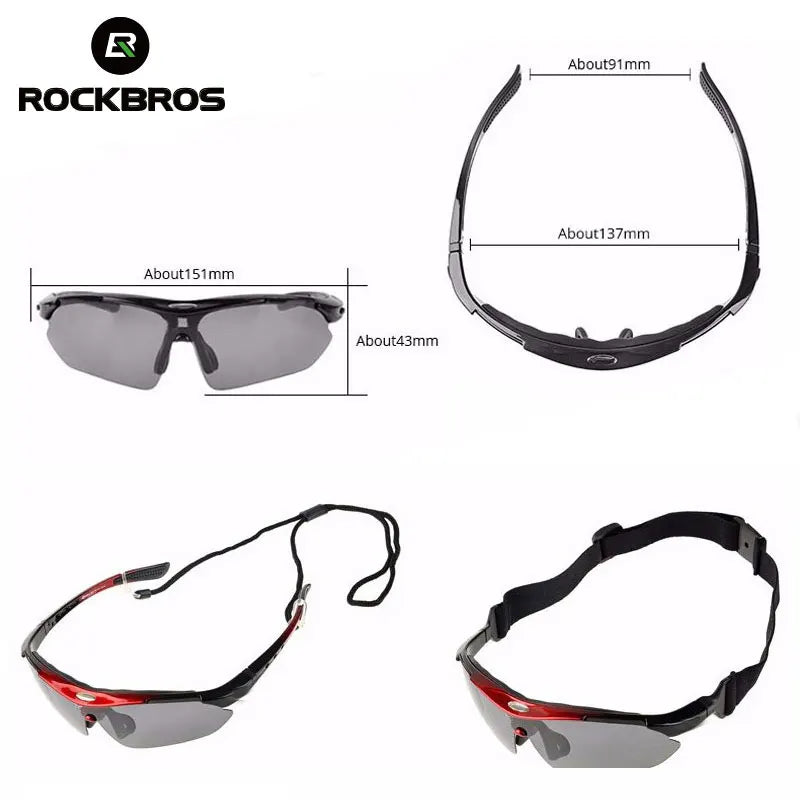 ROCKBROS Polarized Glasses - Treva's Designs