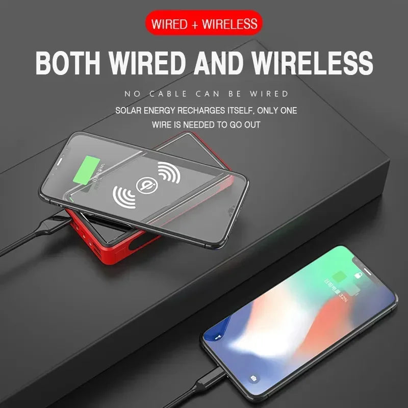 Solar Wireless Power Bank - Treva's Designs