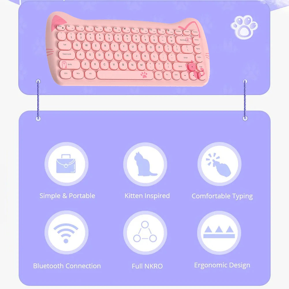 Wireless Keyboard and Mouse set - Treva's Designs