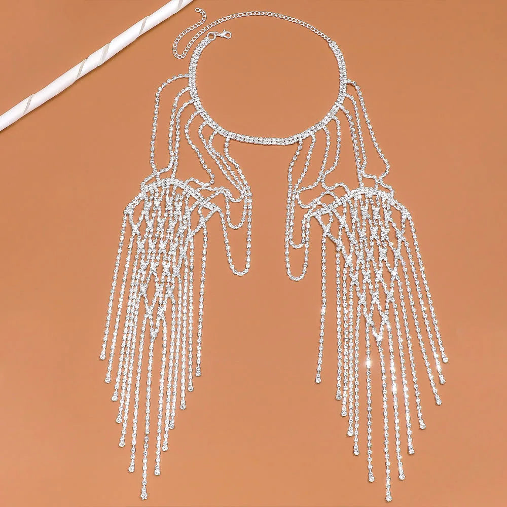 Mesh Tassel Shoulder Chain - Treva's Designs