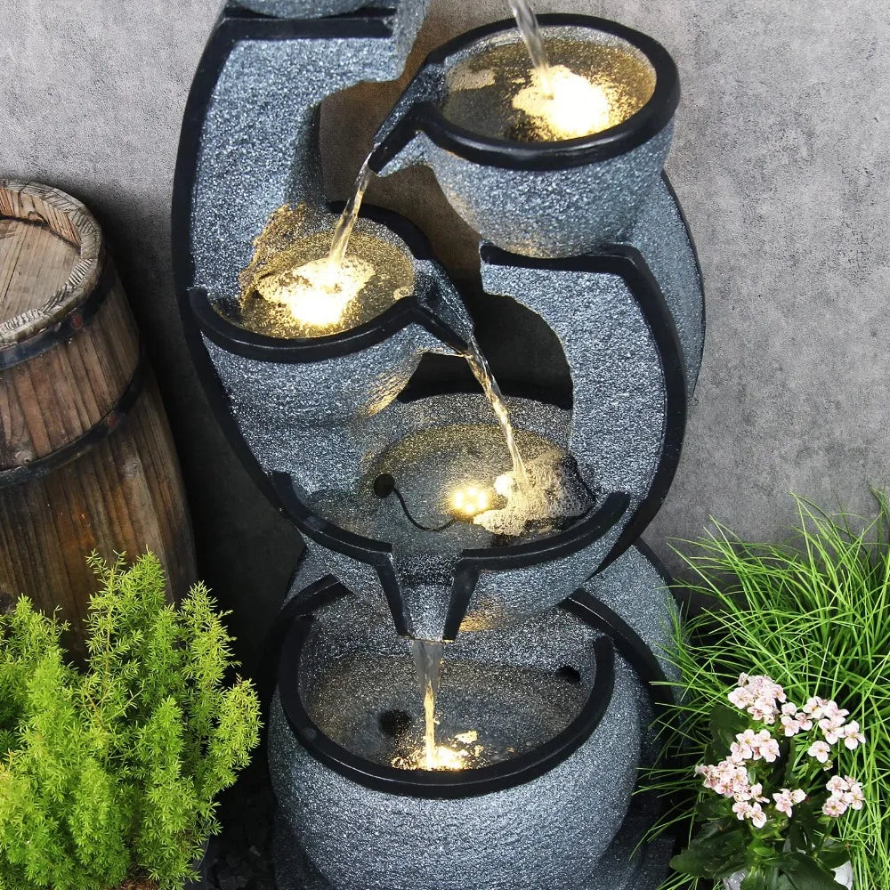 Outdoor Water Fountain - Treva's Designs