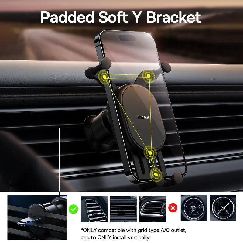 Baseus Car Phone Holder - Treva's Designs