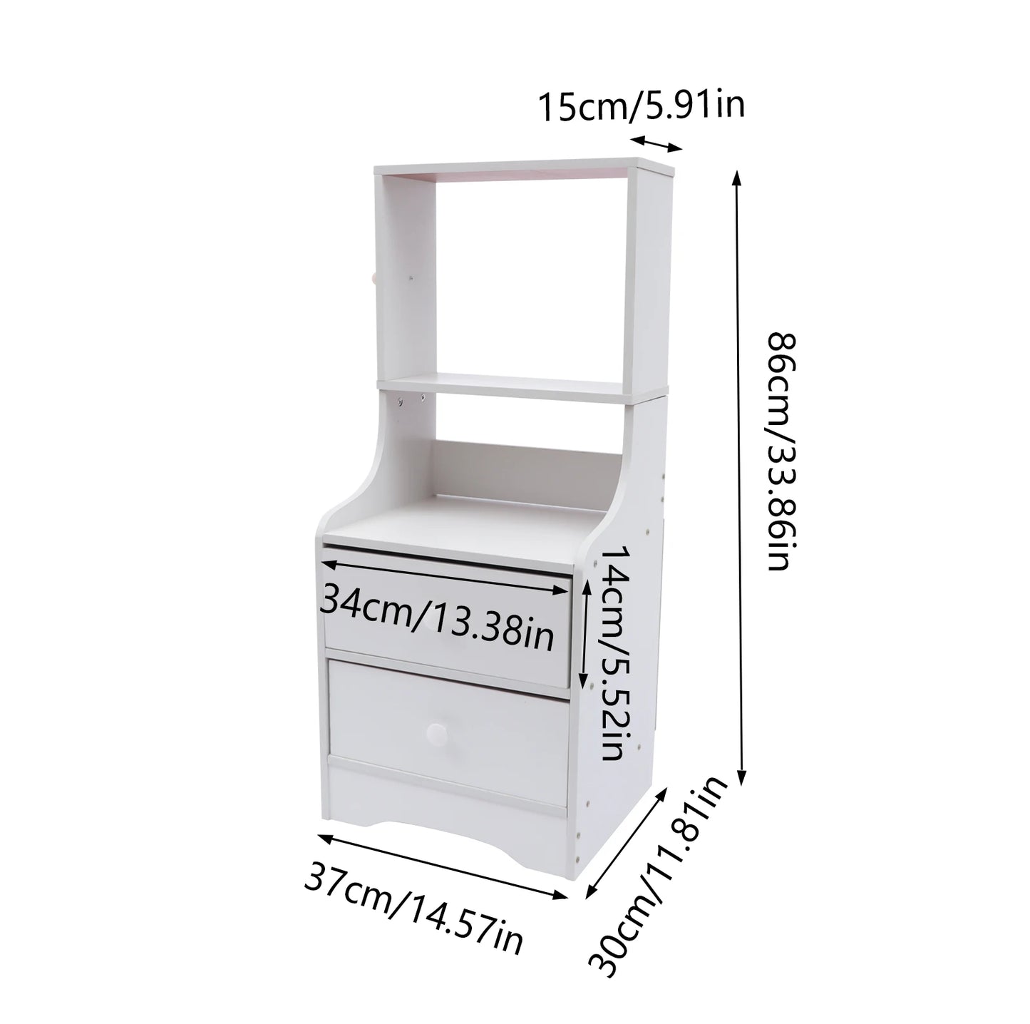 Modern Nightstand - Treva's Designs