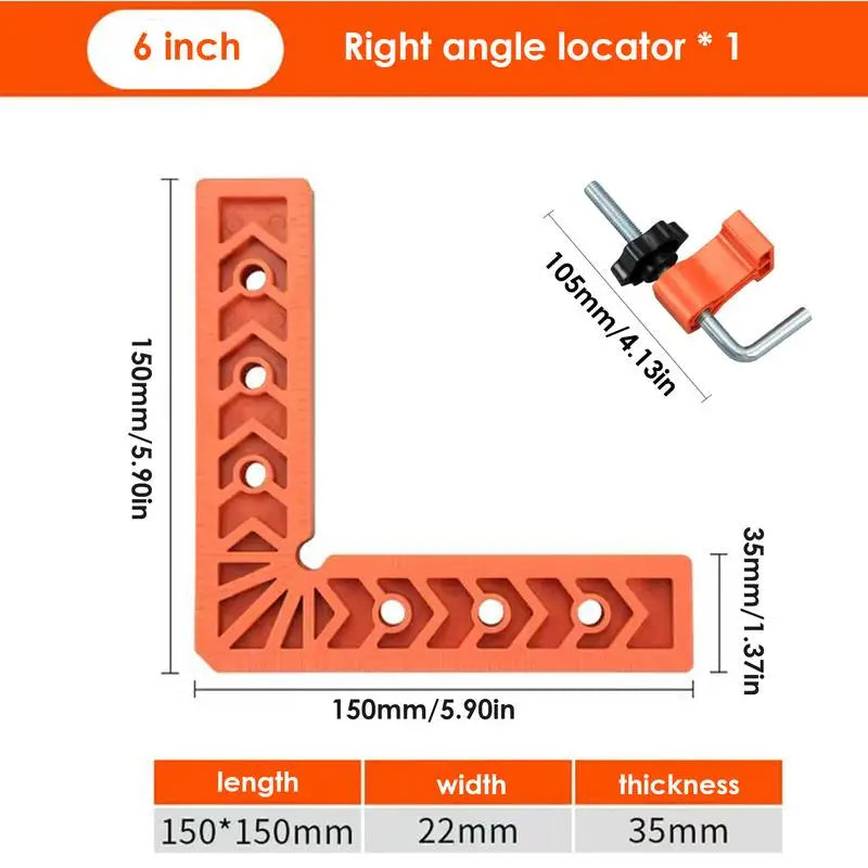 Multifunctional Right Angle Positioning Ruler