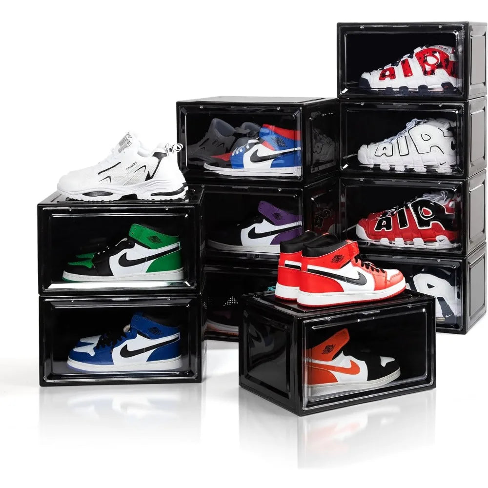 Stackable Plastic Sneaker Box - Treva's Designs