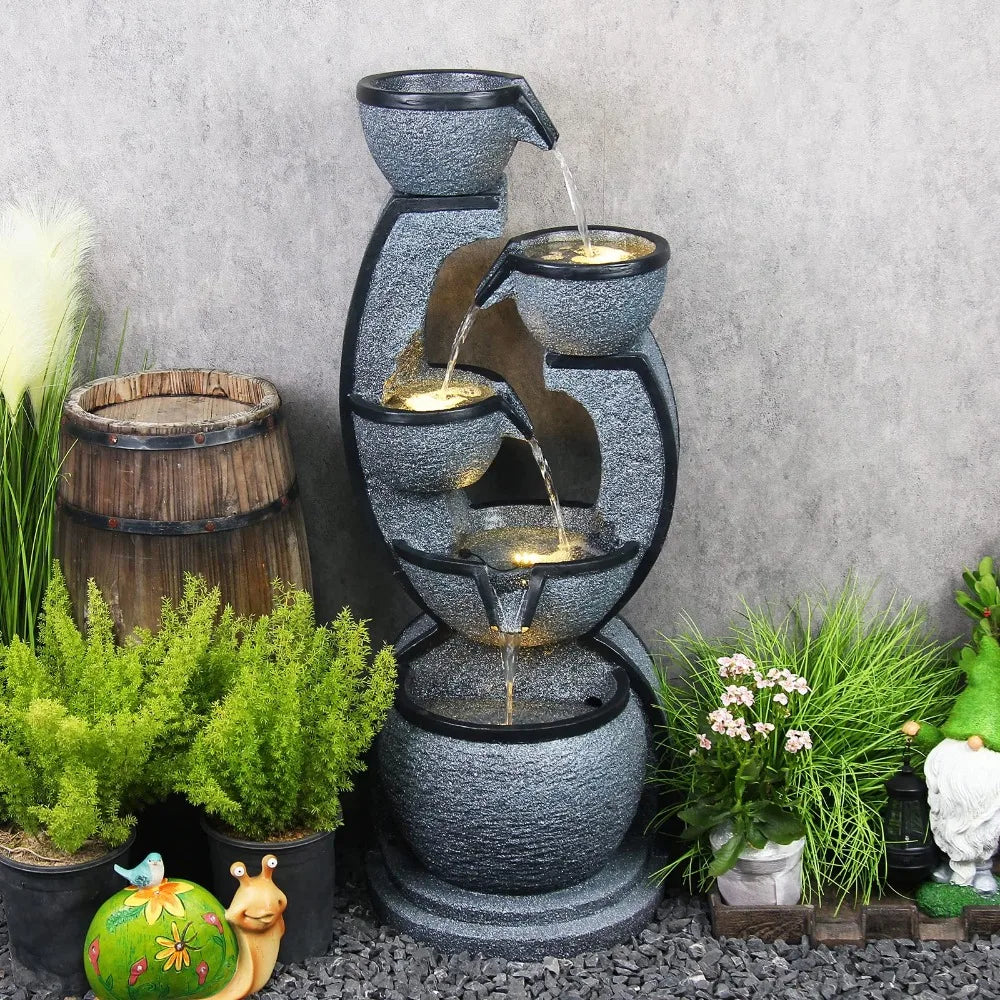 Outdoor Water Fountain - Treva's Designs