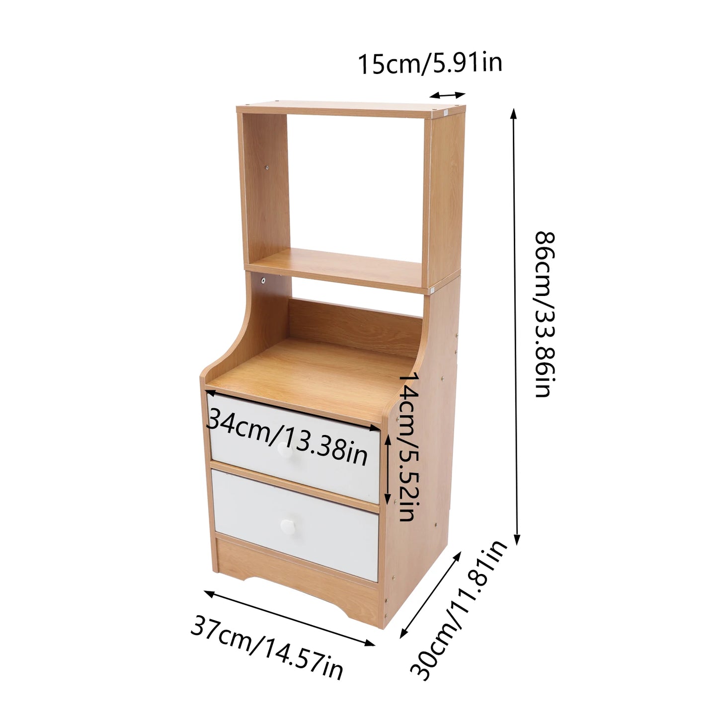 Modern Nightstand - Treva's Designs