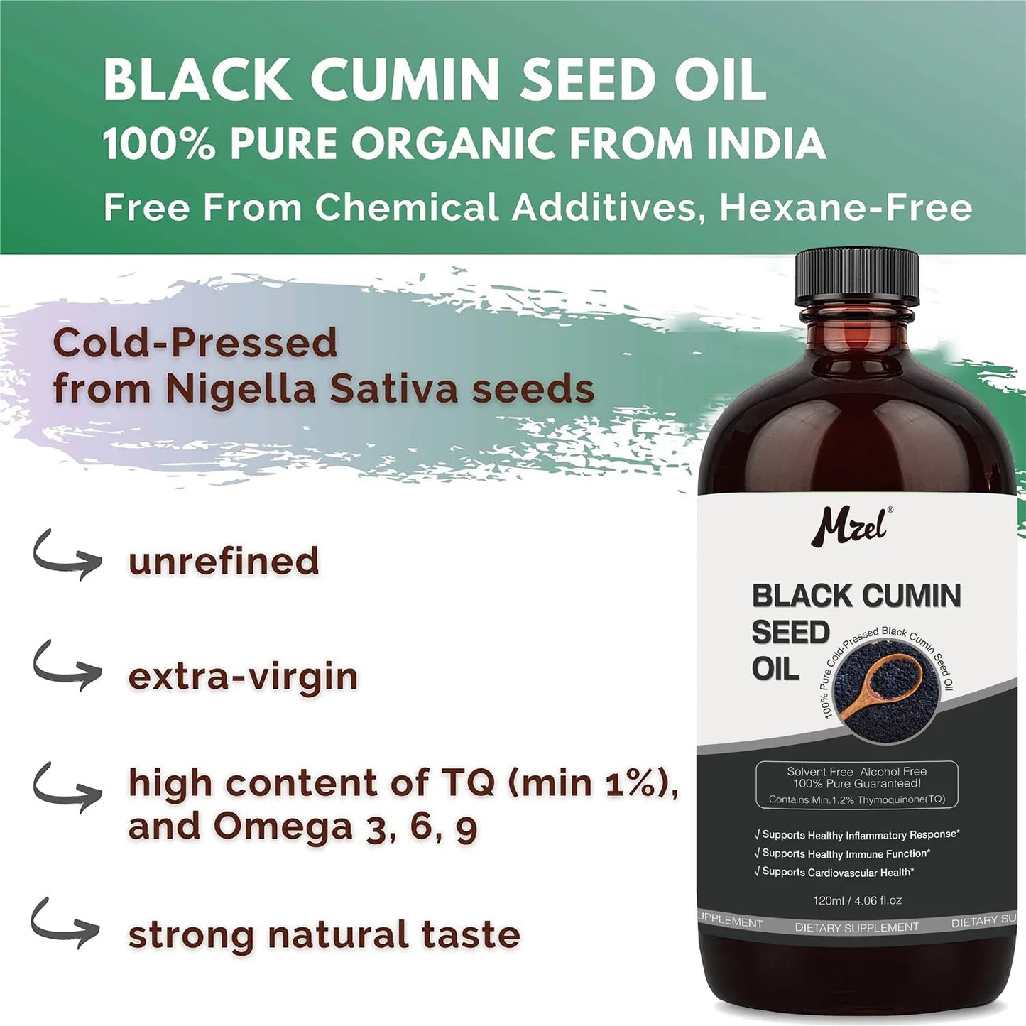 Organic Black Seed Oil for Face - Treva's Designs