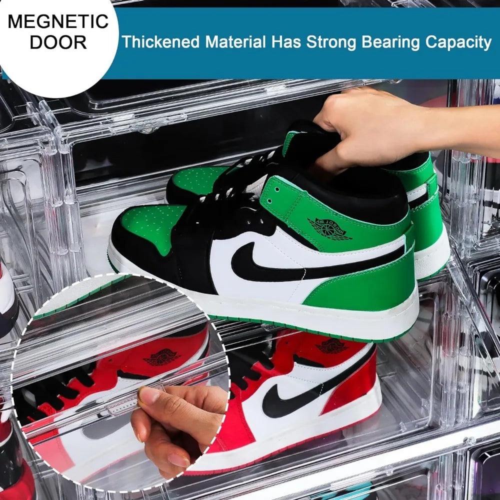 Stackable Plastic Sneaker Box - Treva's Designs