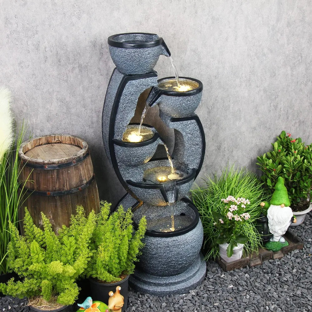 Outdoor Water Fountain - Treva's Designs